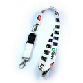 Polyester Lanyard w/ Plastic Buckle & Lobster Claw